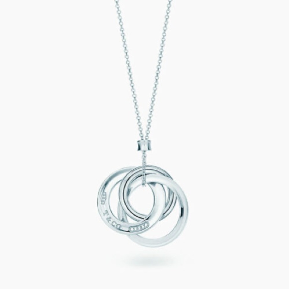Tiffany & Co Interlocking Rubedo Circles Pendant